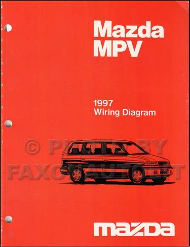1997 mazda mpv wiring diagram manual original. - Le guide des châteaux de france..